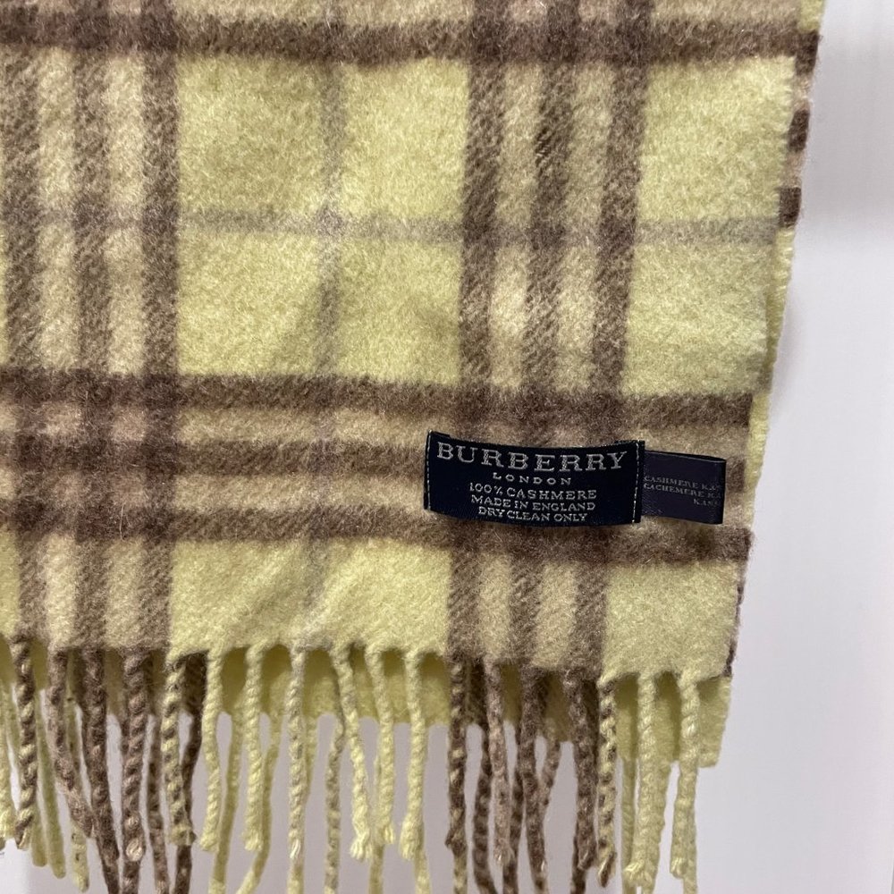 Burberry Plaid Scarf